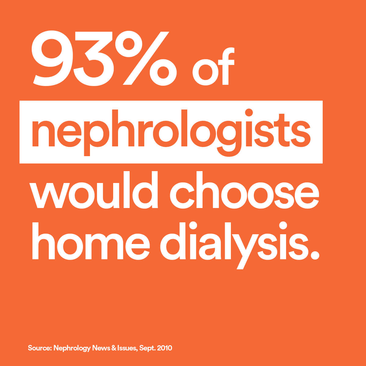 Why Home Dialysis